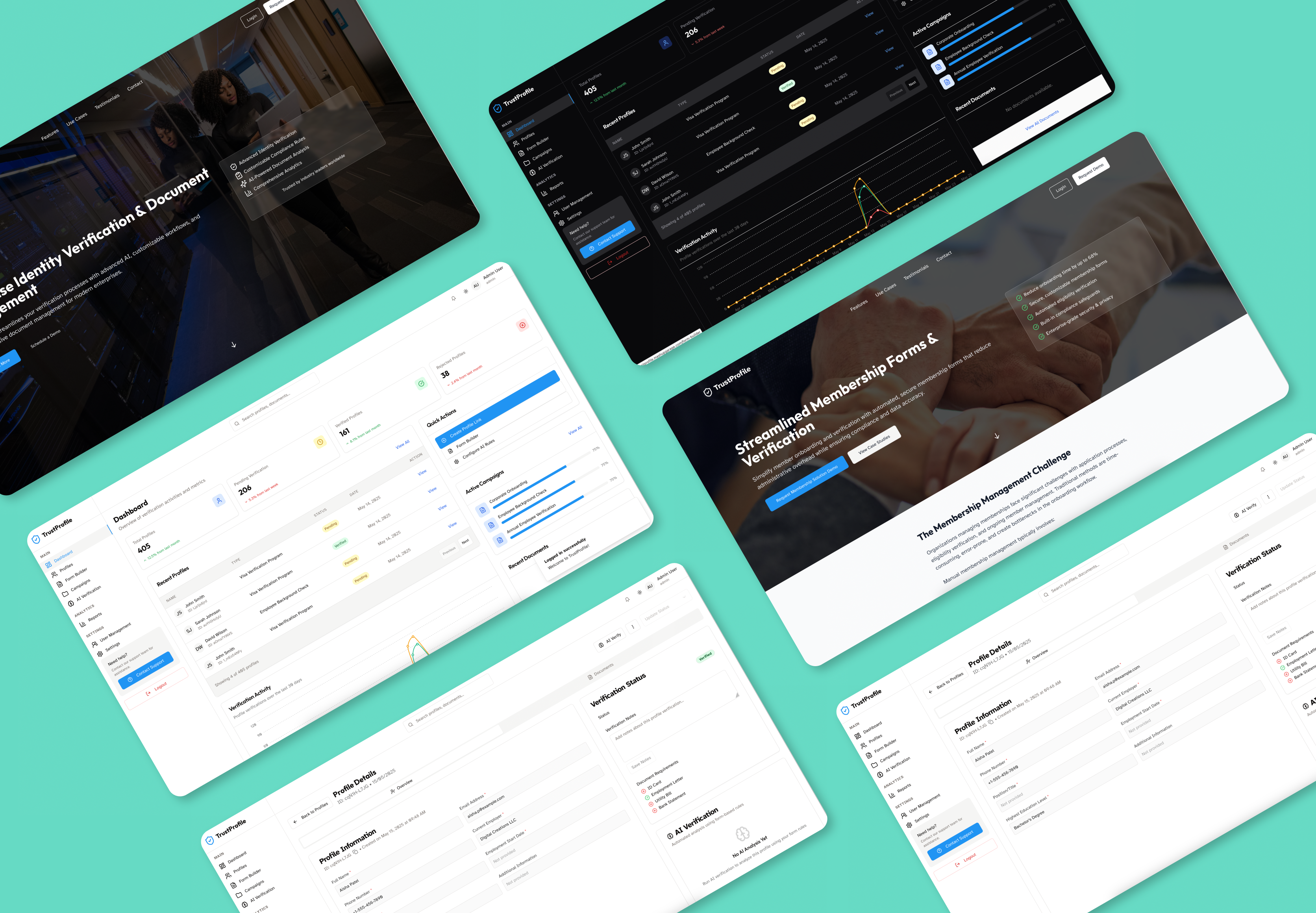 TrustProfile - AI-powered brand identity platform