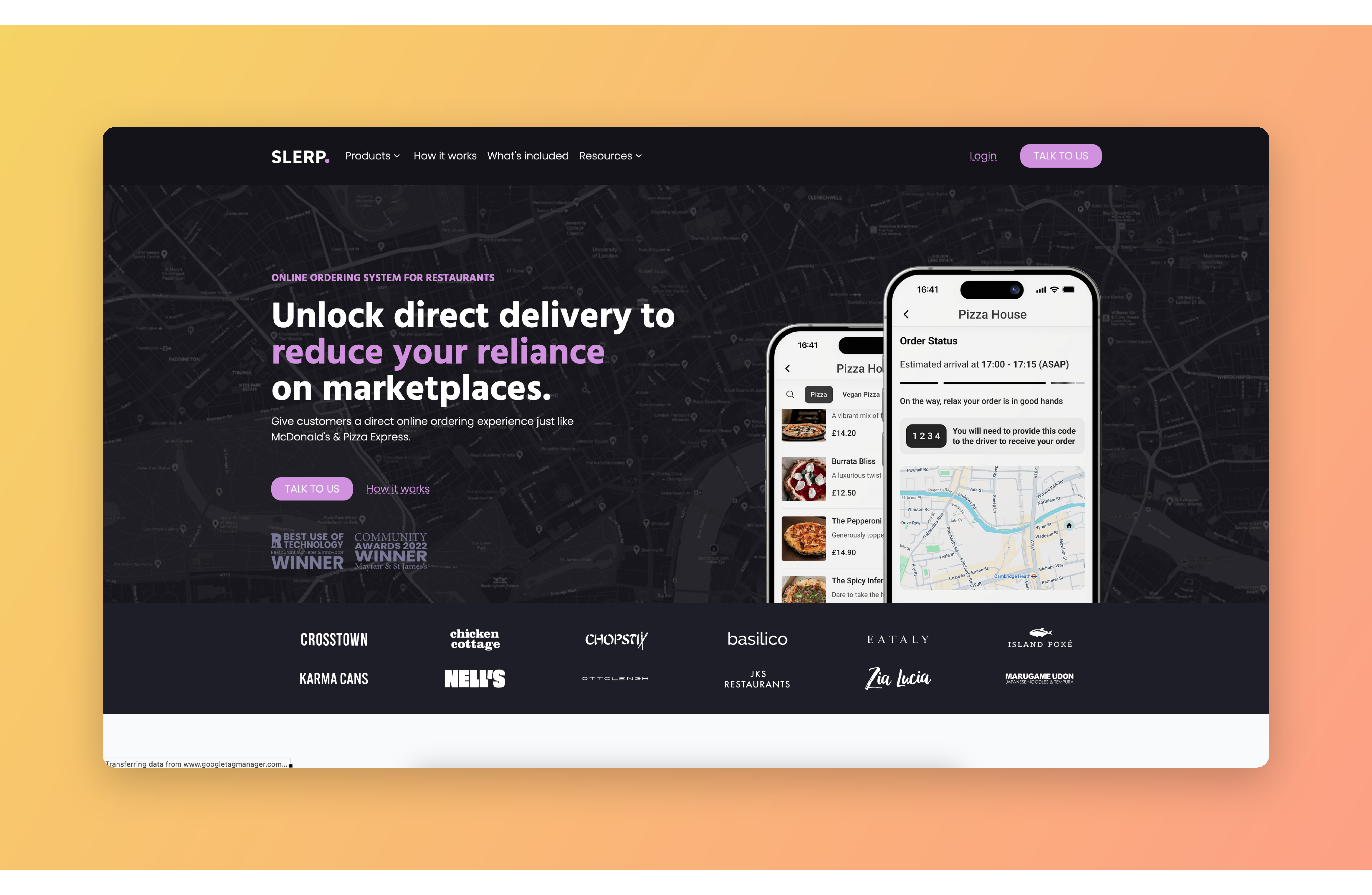 Slerp - Hospitality Platform